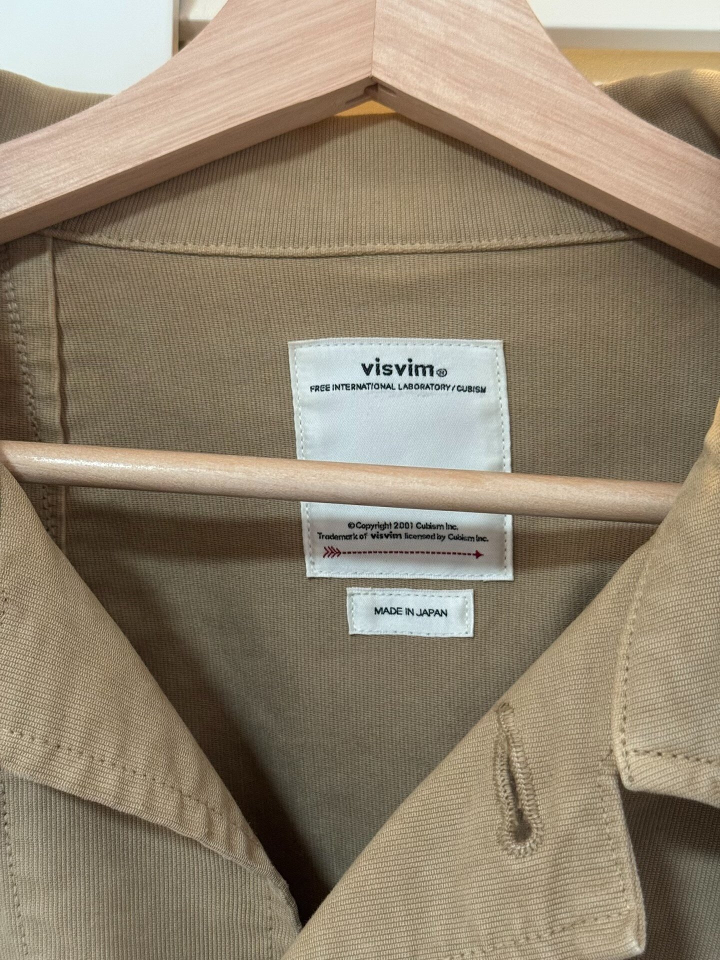 VISVIM 20SS KILGORE JKT SPOT — detail