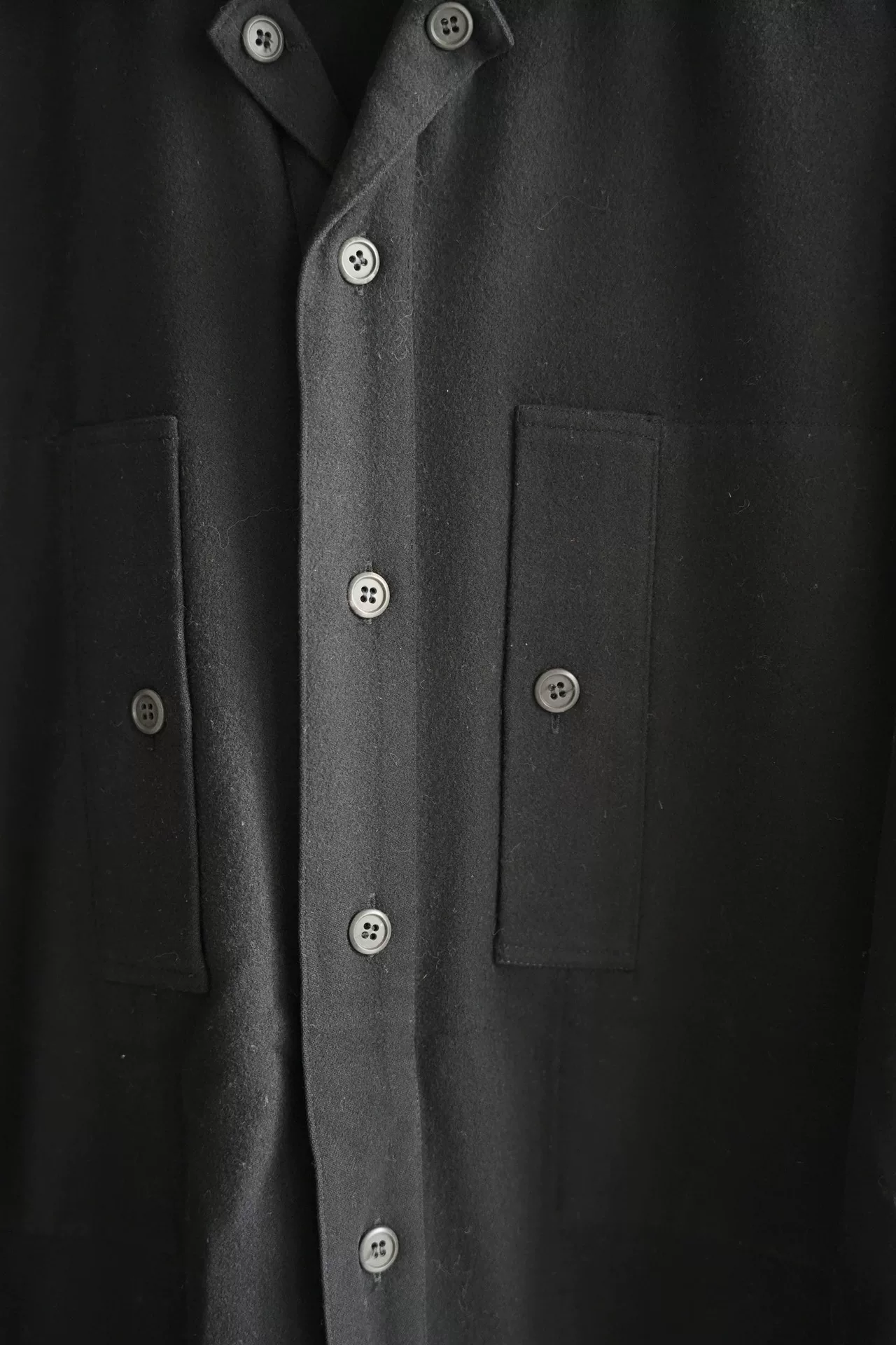 Yohji Yamamoto 98AW Wool Shirt — back