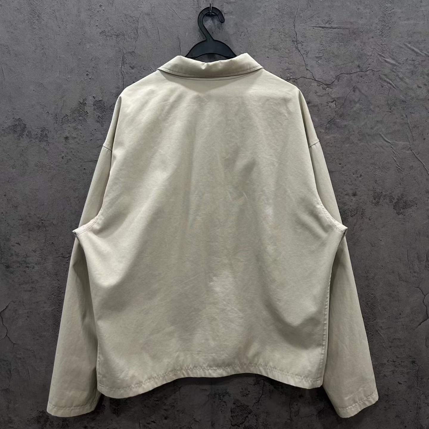 Louis Vuitton Beige Utility Denim Jacket — front