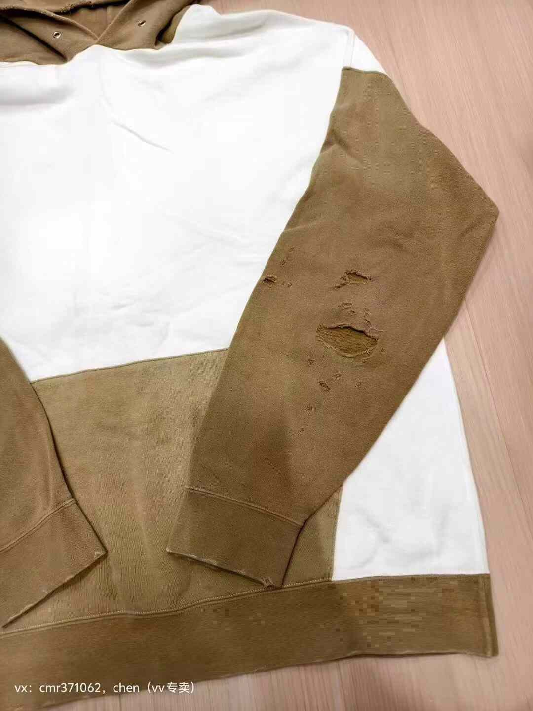 visvim 20SS Jumbo Hoodie Crash — detail
