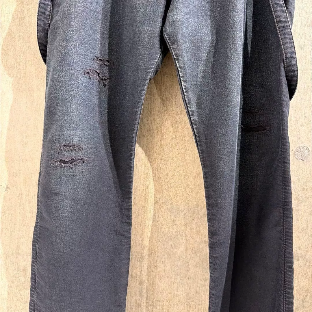 visvim DMGD Distressed Denim Pants — back