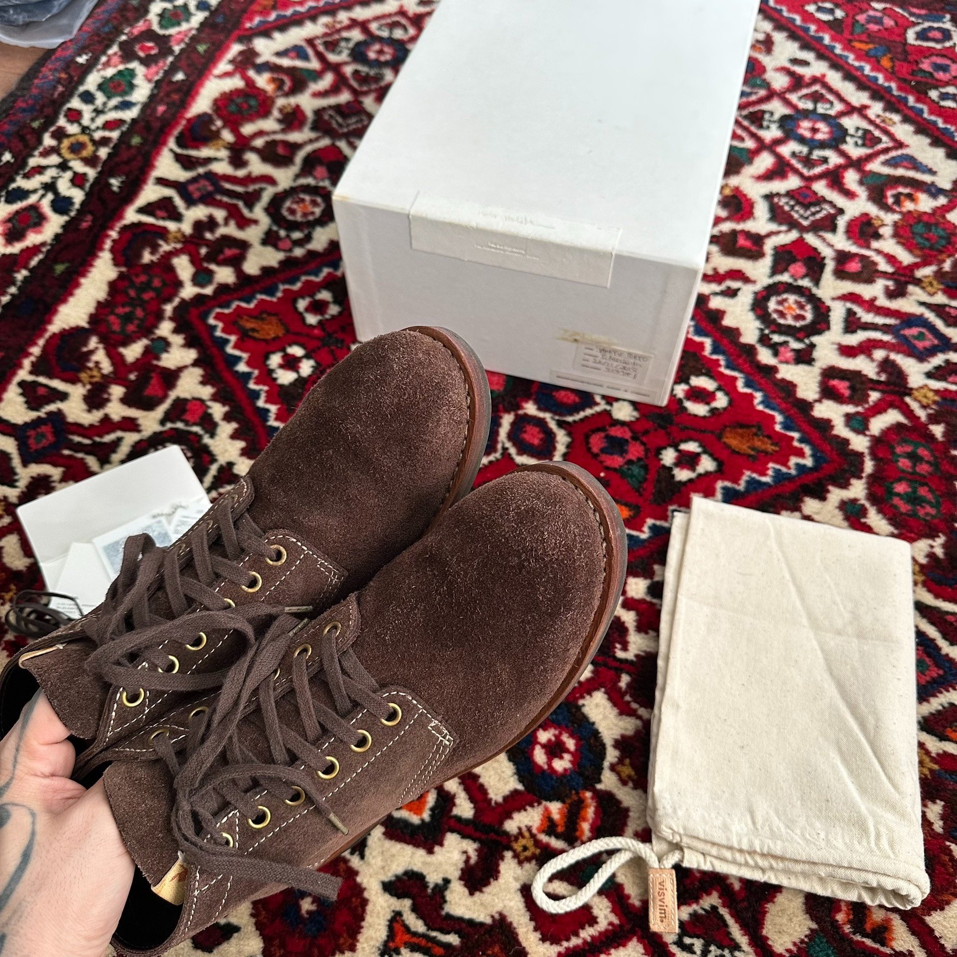 VISVIM 14aw BRIGADIER Boots — back