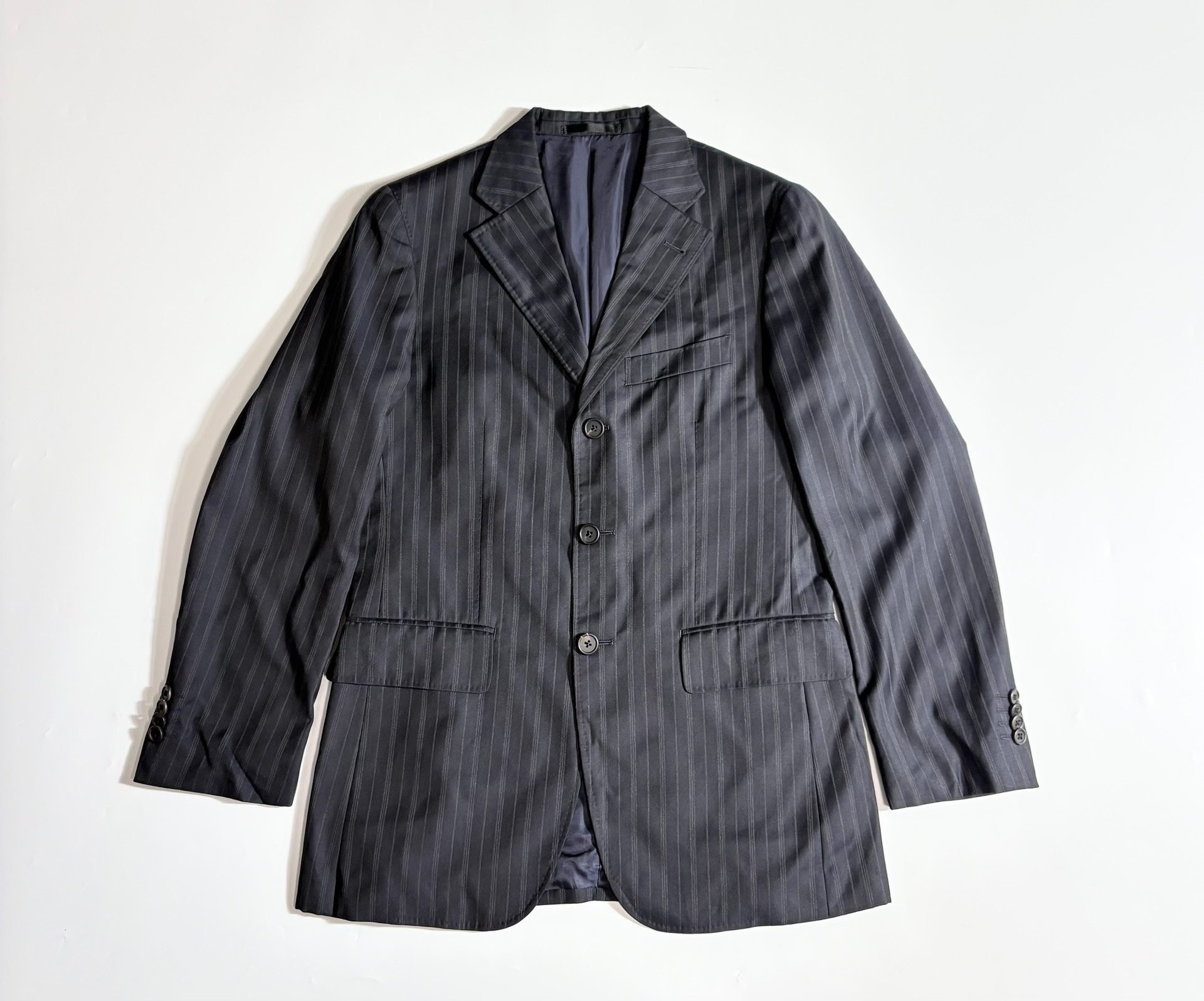 Paul Smith Blue Pinstripe Tailored Blazer