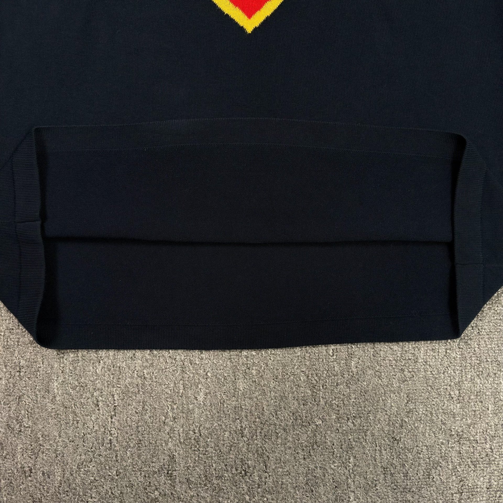 Louis Vuitton Nigo Heart Knit Short-Sleeve — label
