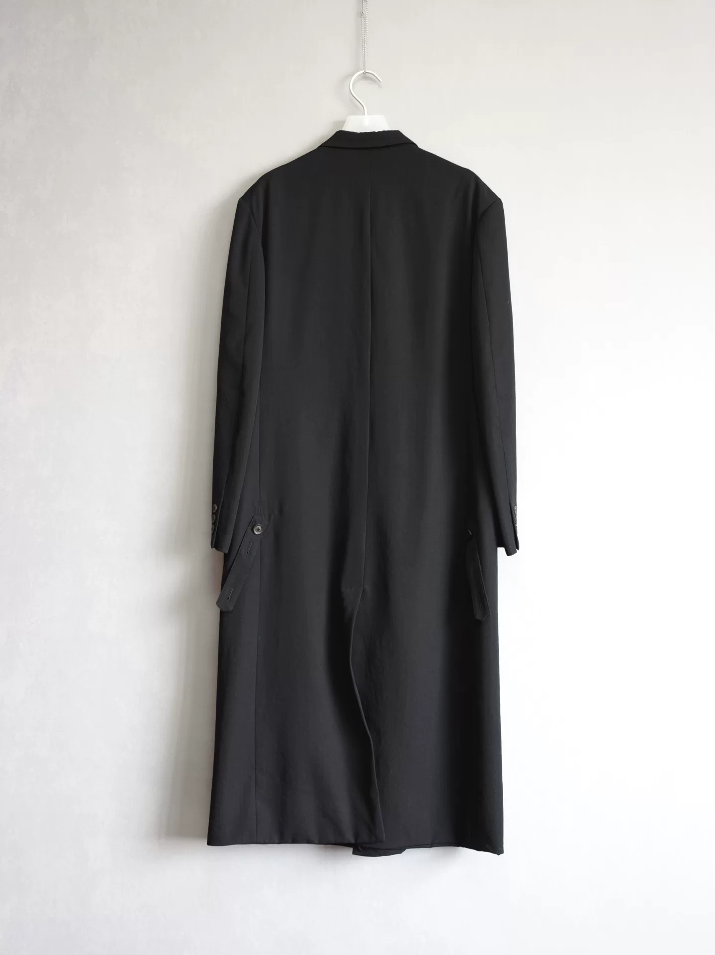Yohji Yamamoto 19AW Monk Long Coat — back