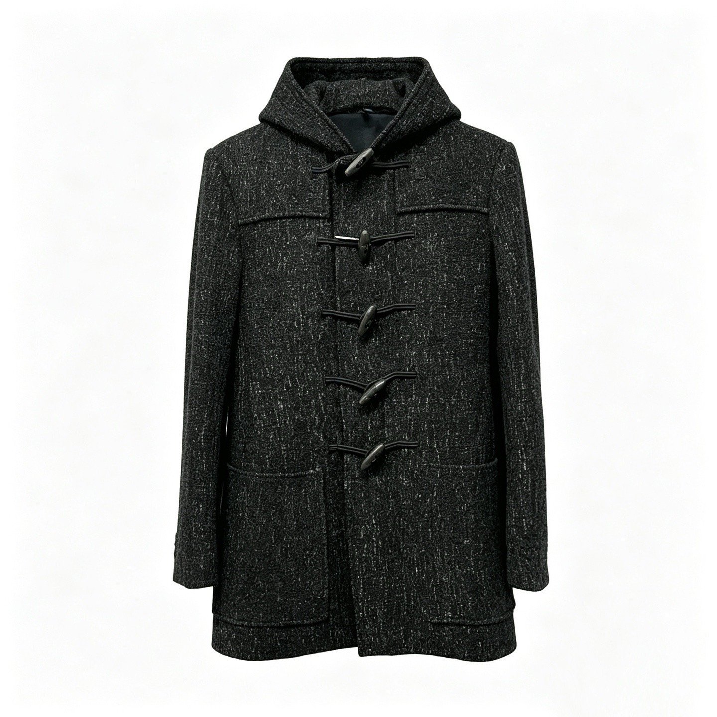 Dior Toggle-Button Hooded Coat