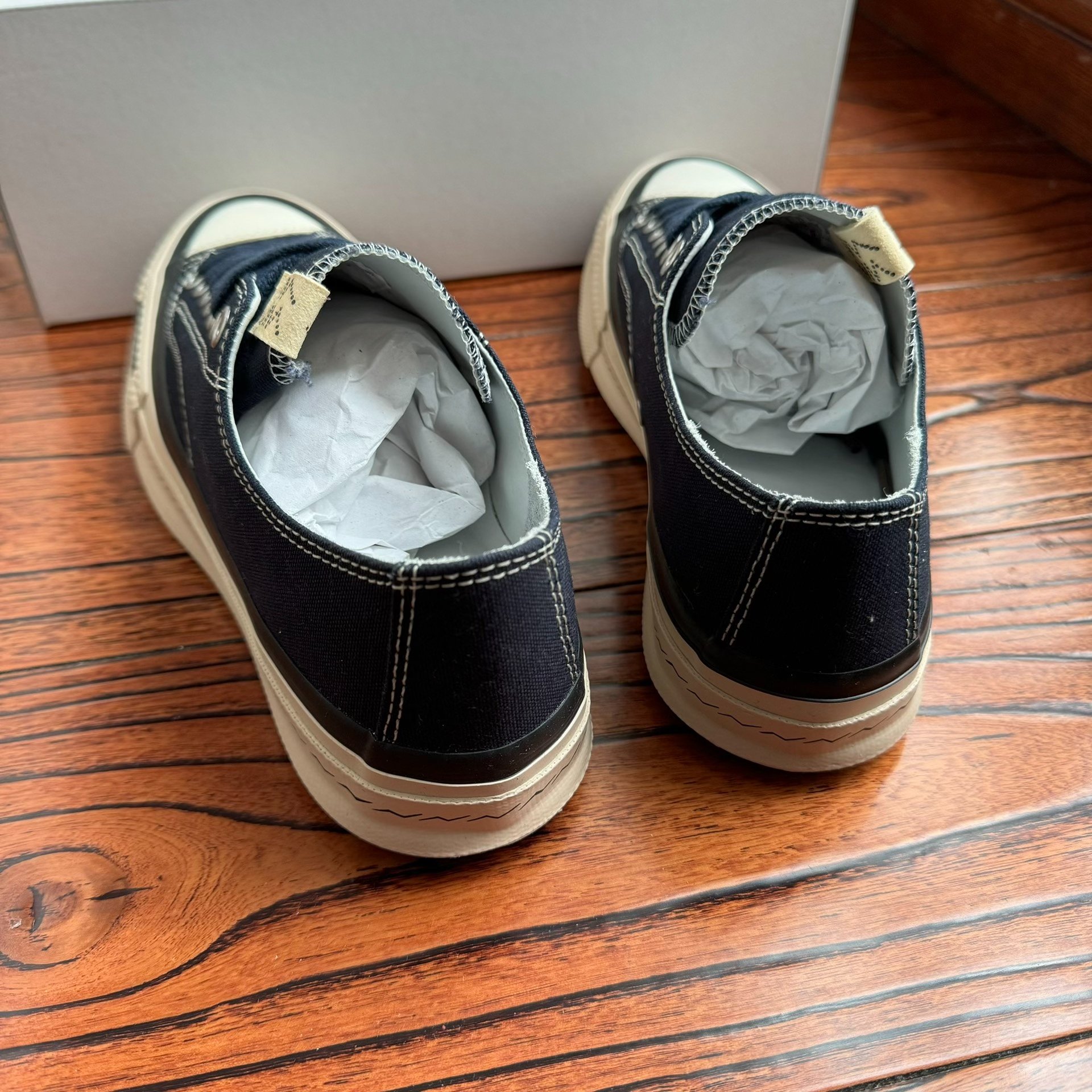 Visvim 25ss SKAGWAY LO Canvas Shoes — label