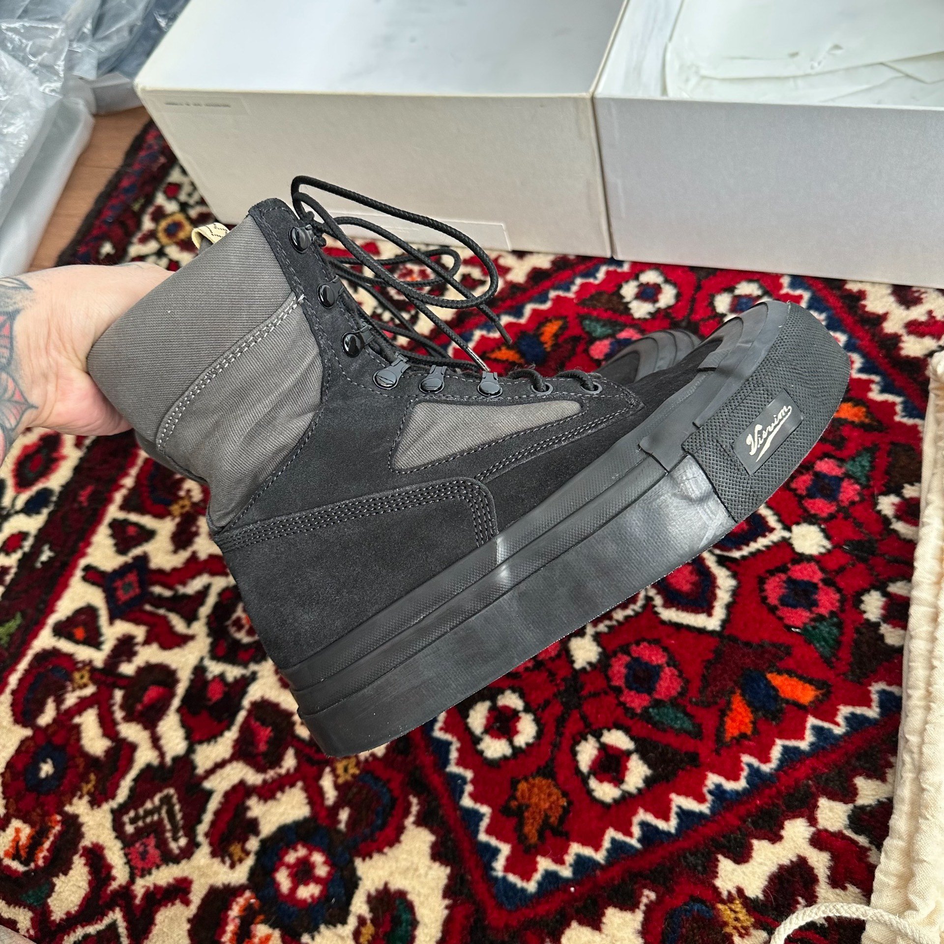 visvim 22aw TESOTA '91-FOLK Shoes — label