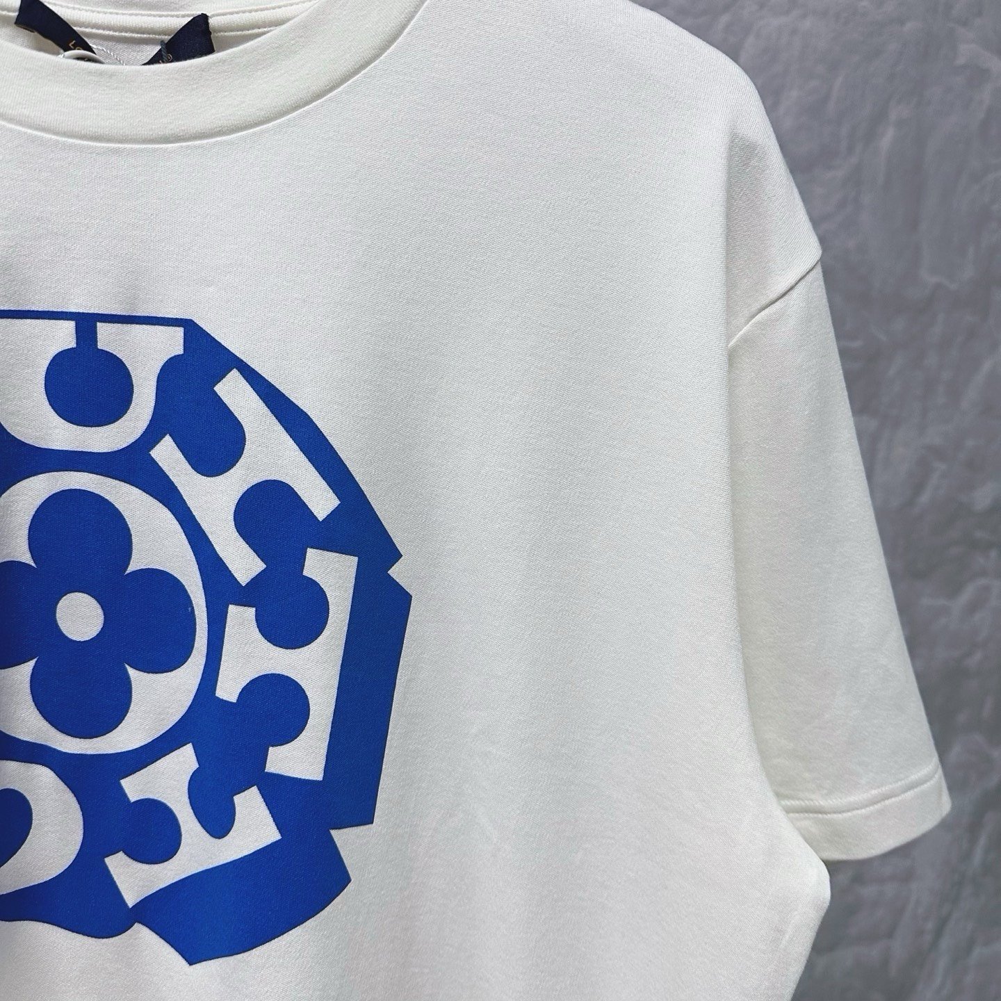 Louis Vuitton FW25 Nigo Logo Print Tee — detail