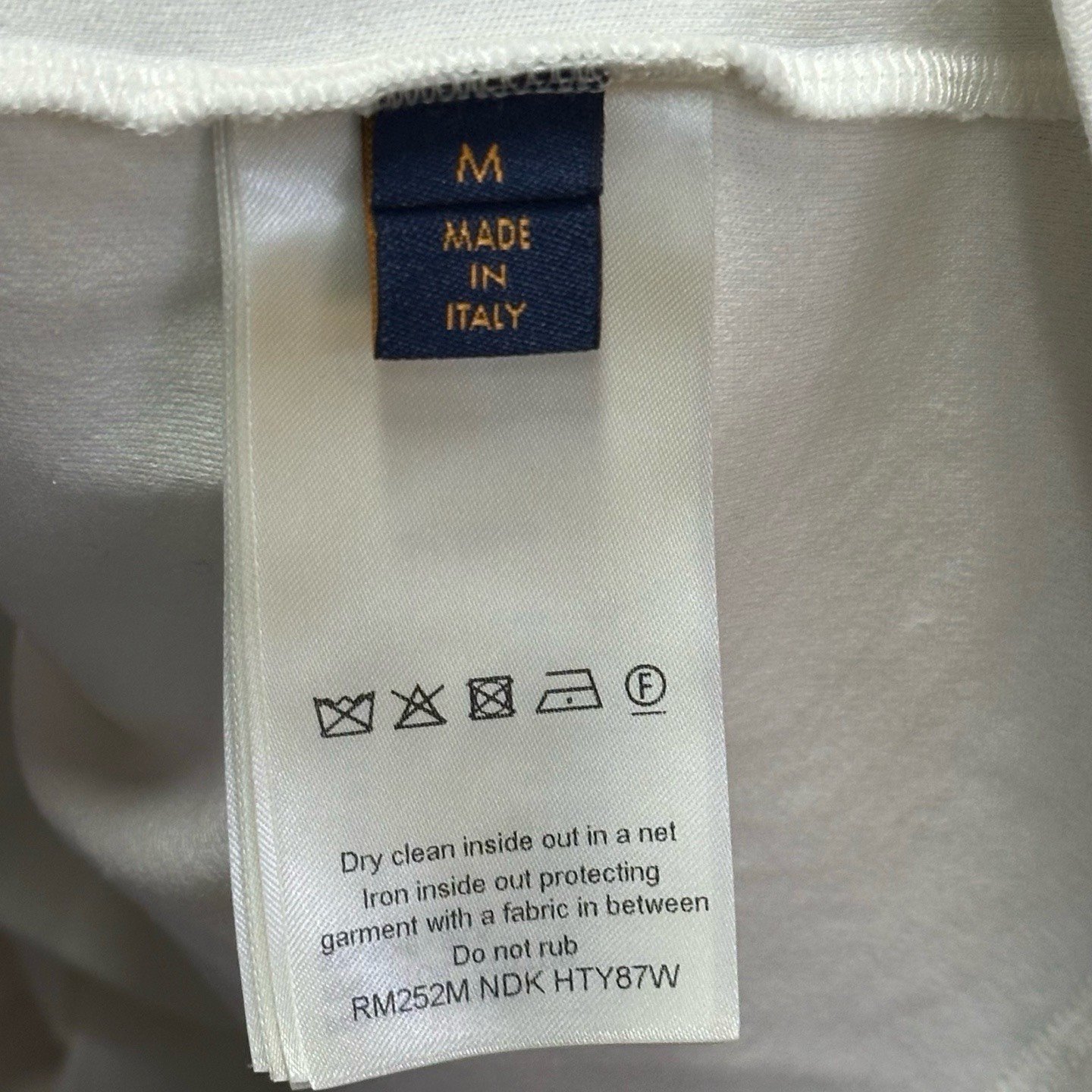 Louis Vuitton FW25 Nigo Logo Print Tee — label
