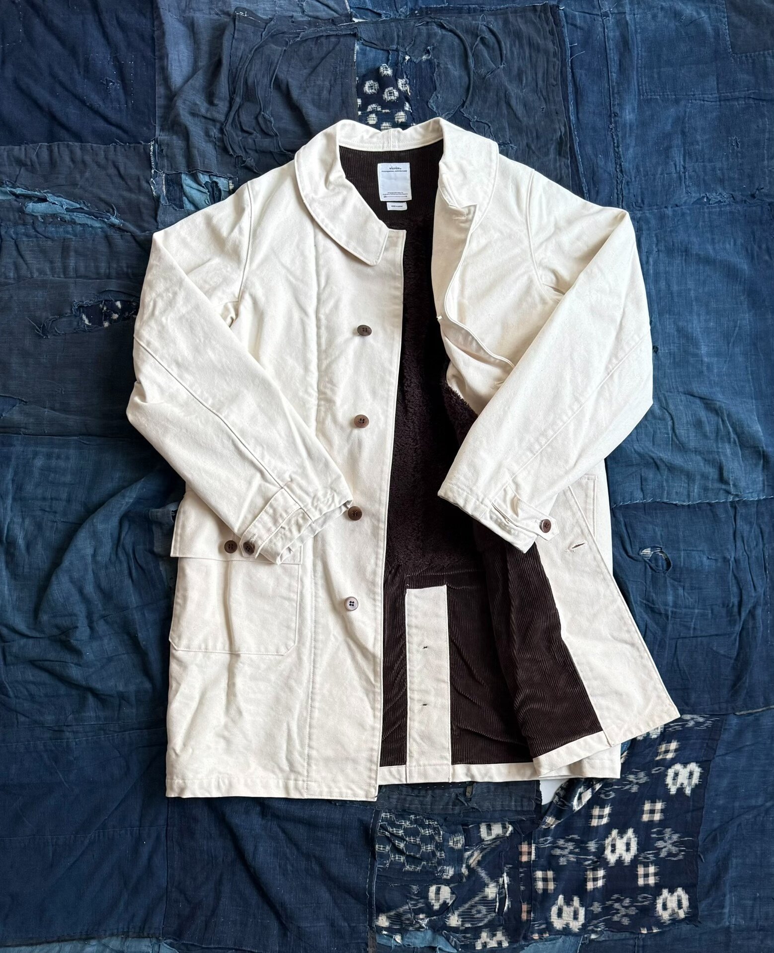 VISVIM 18AW MAGASIN Alpaca Coat — front