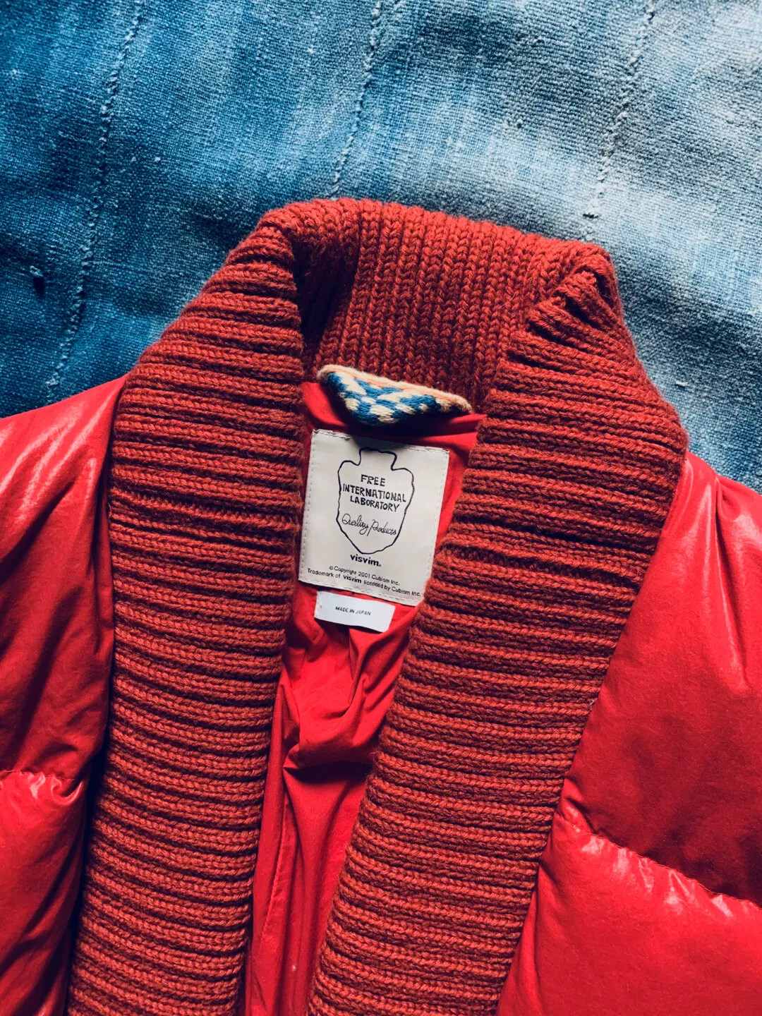 Visvim Dotera Down Coat FIL Exclusive — detail