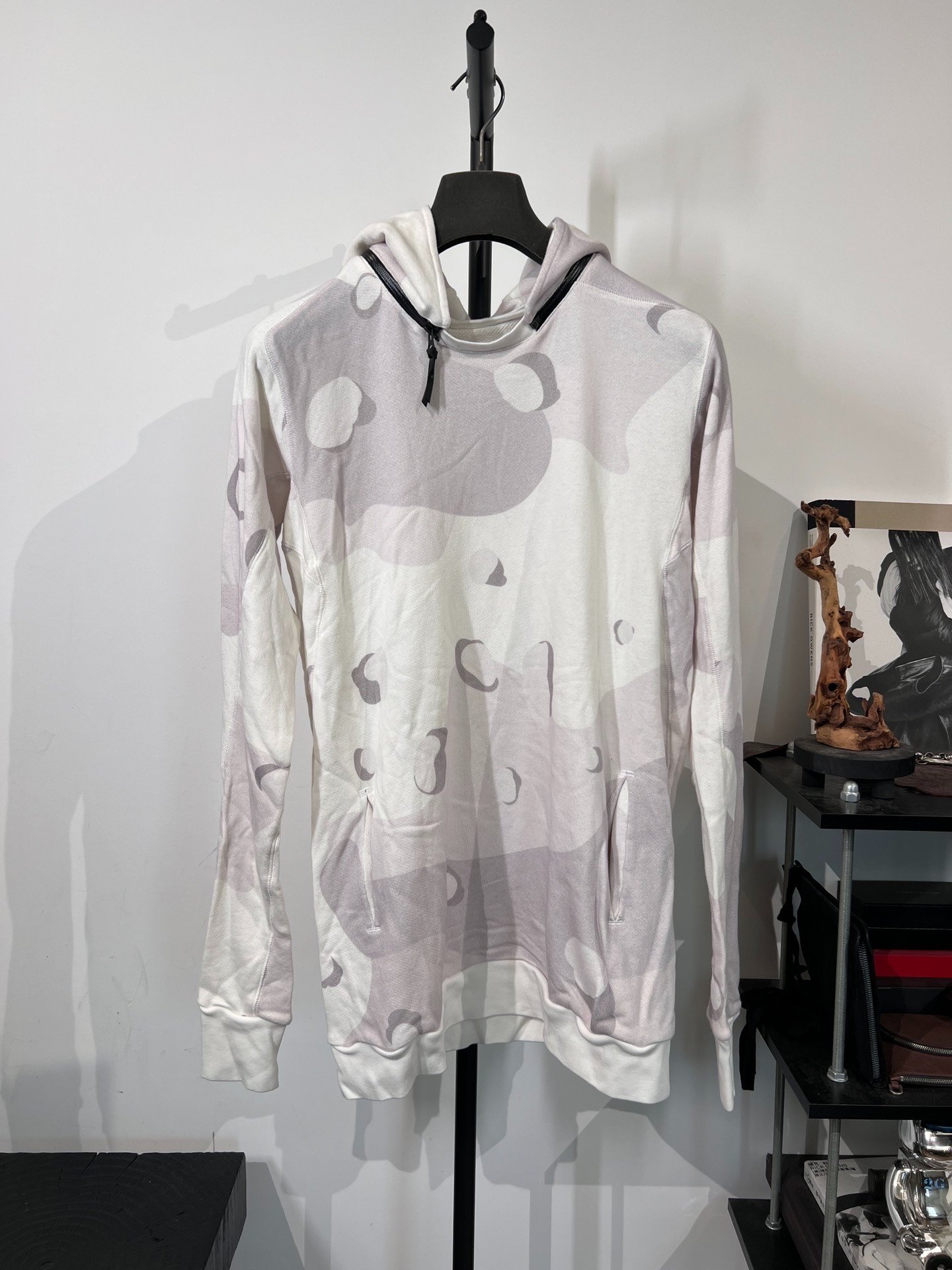 Boris Bidjan Saberi 11by bbs Camouflage Zip Hoodie