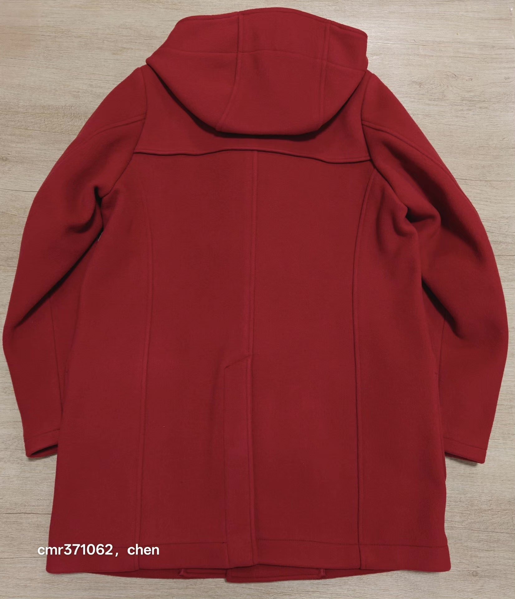 visvim 16AW Commodore Melton Wool Coat — label