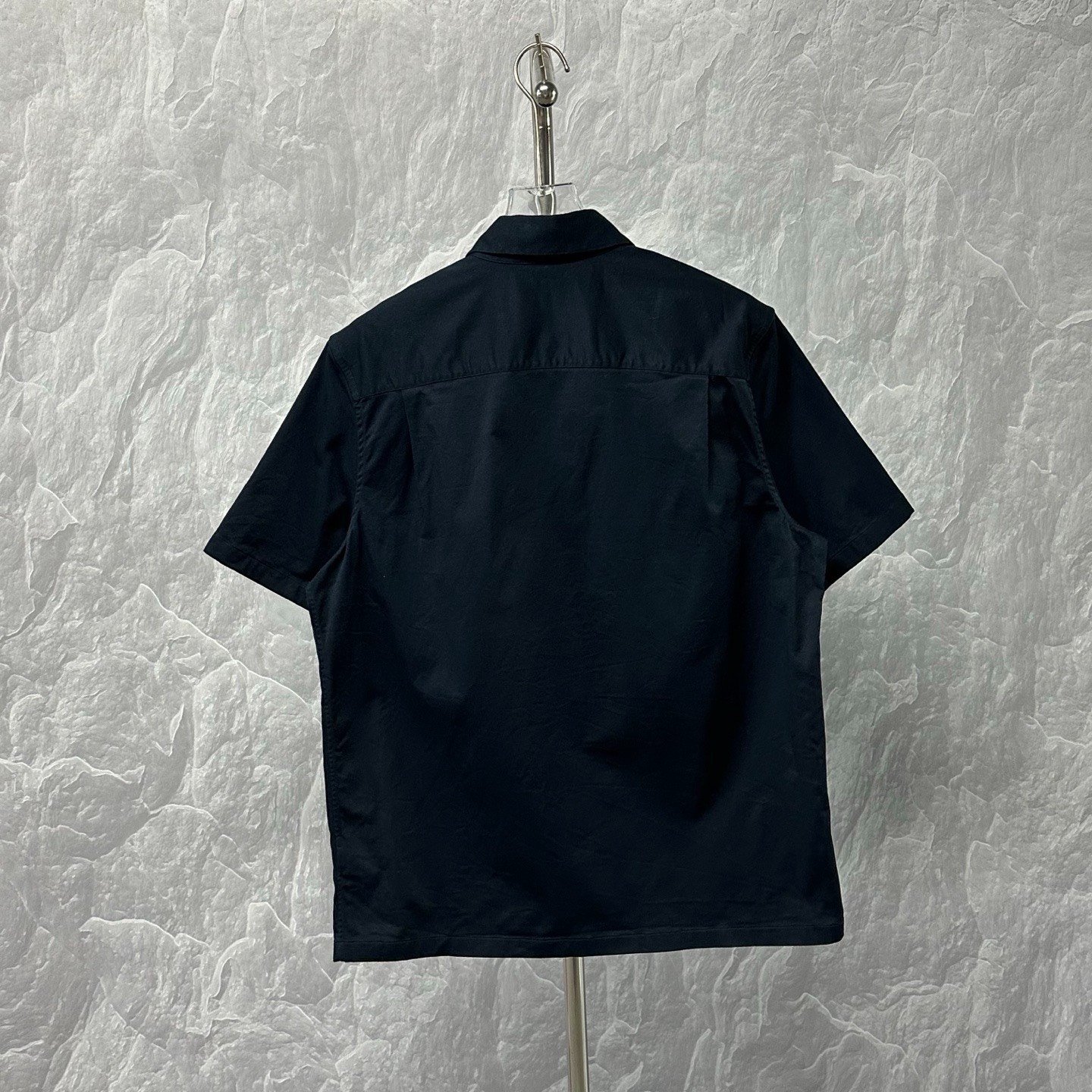 Louis Vuitton FW25 Embossed Pocket Short Sleeve Shirt — back