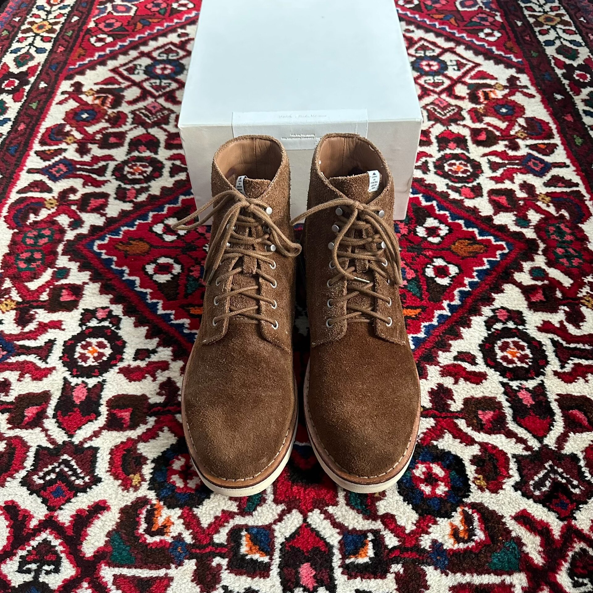 visvim 10ss Virgil Suede Boots — front
