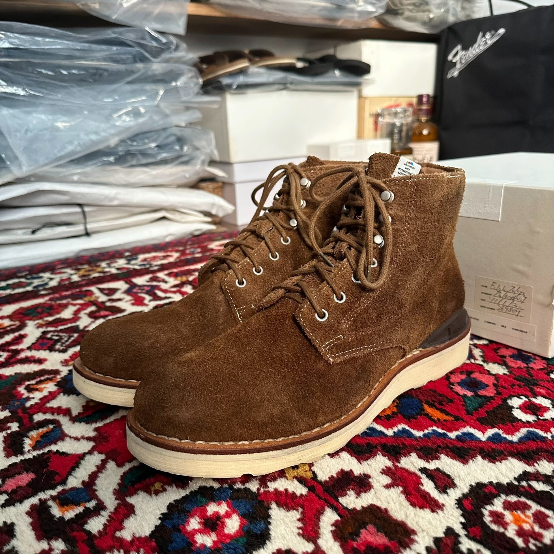 visvim 10ss Virgil Suede Boots