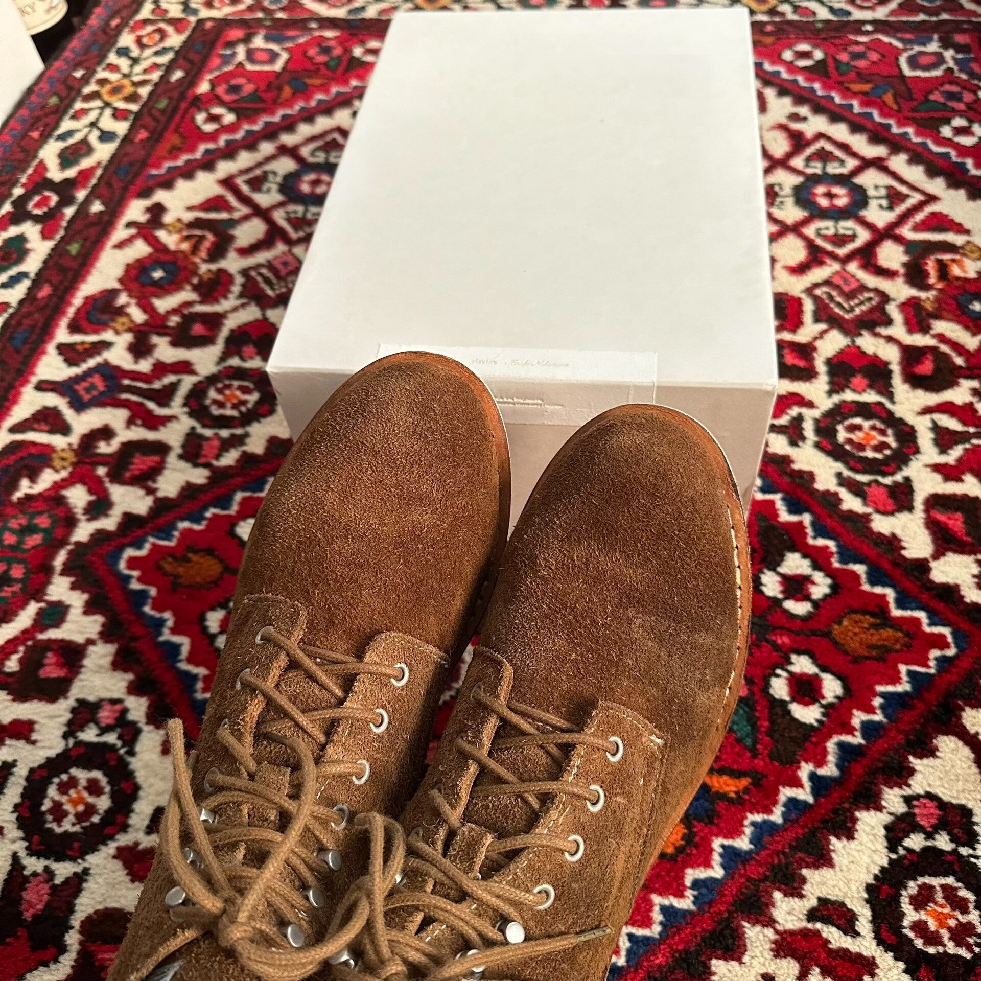 visvim 10ss Virgil Suede Boots — back