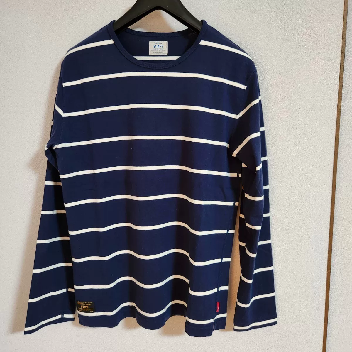 WTAPS VASQUE L/S Stripe Crewneck T-Shirt