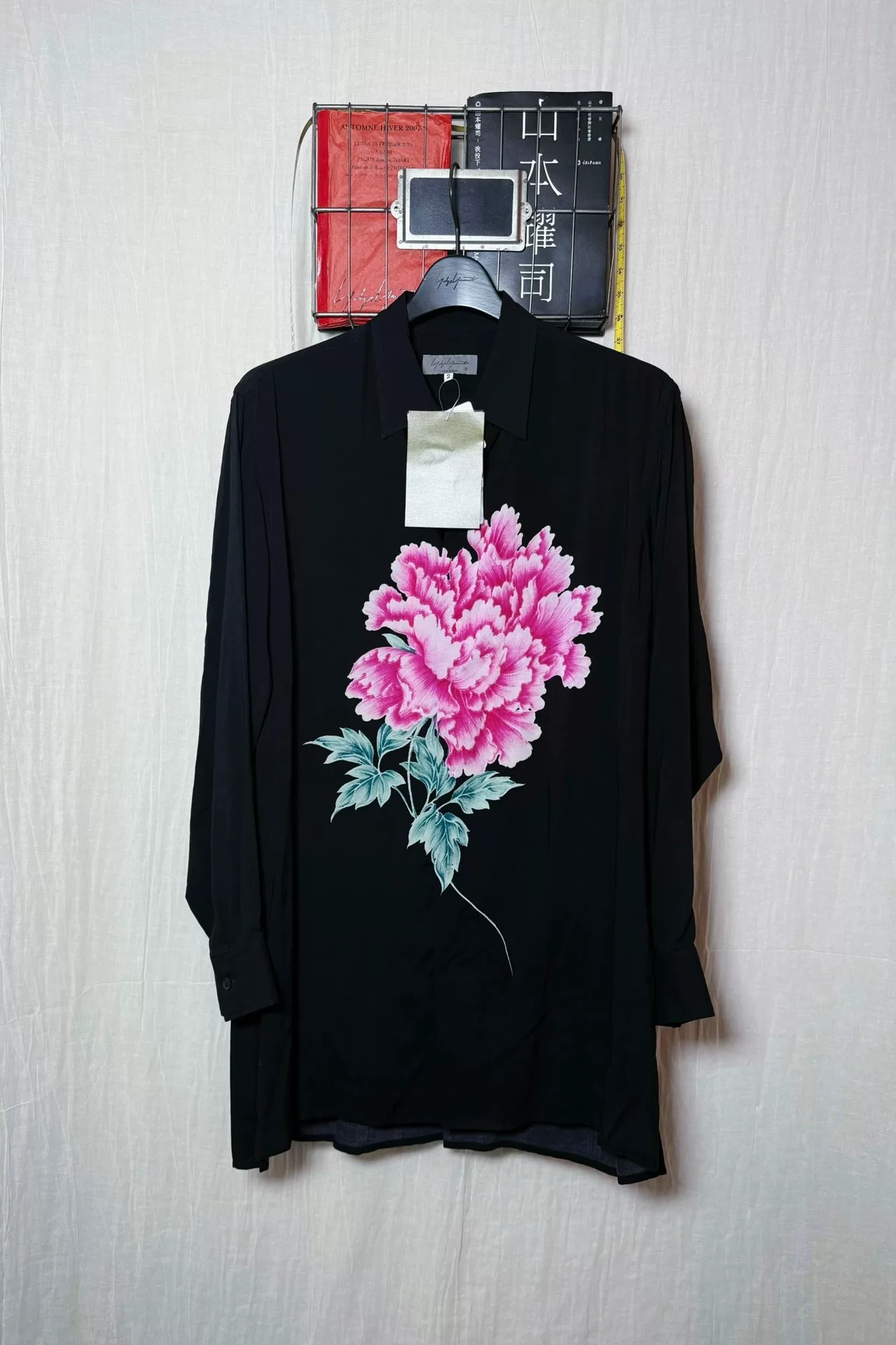Yohji Yamamoto 96ss Replica Peony Shirt — front