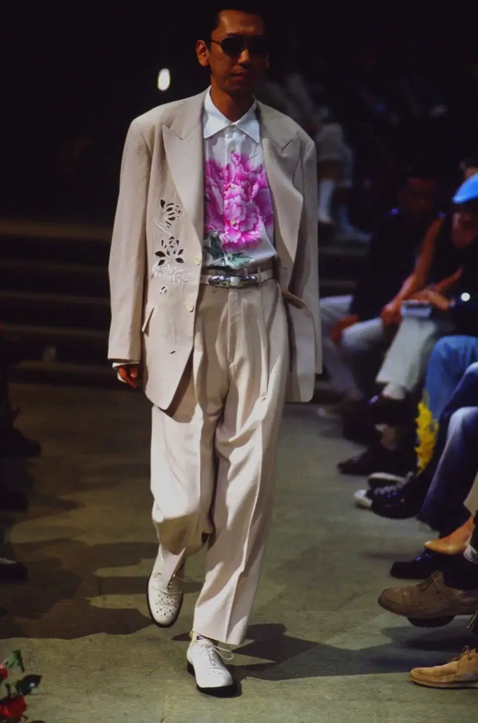 Yohji Yamamoto 96ss Replica Peony Shirt — detail