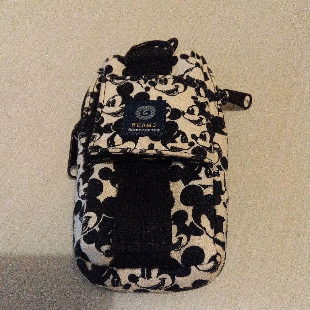 Porter x Beams Mickey Mouse Canvas Phone Bag