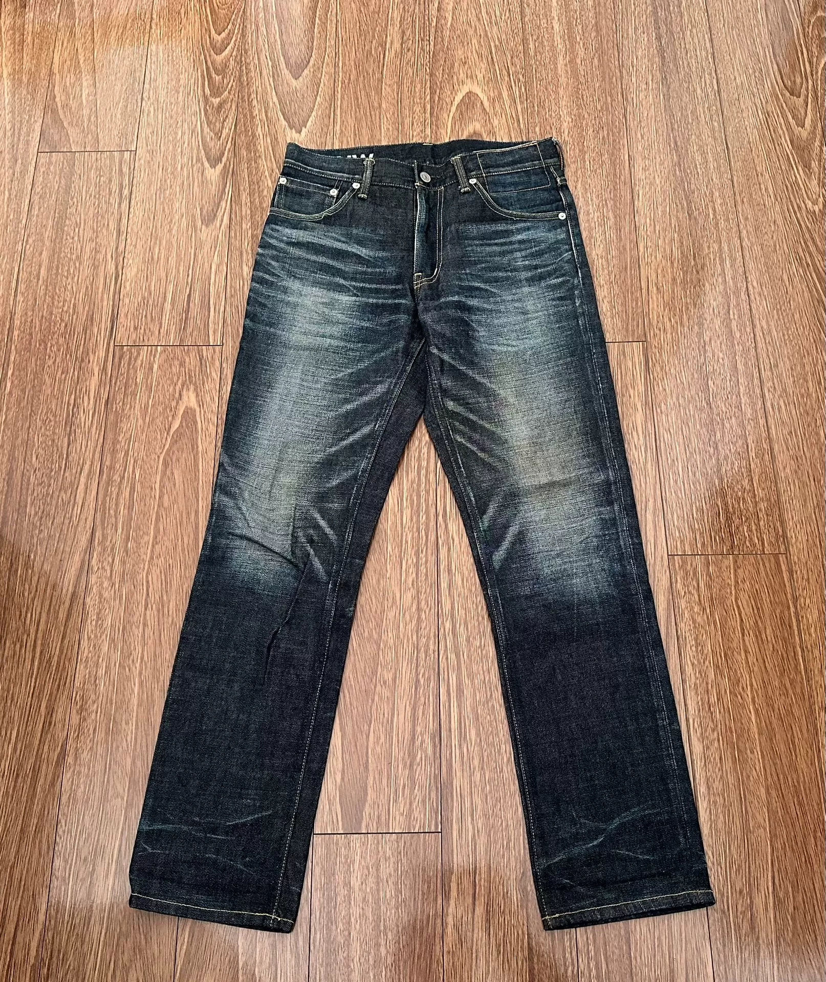 VISVIM Social Sculpture Non Washed Jeans