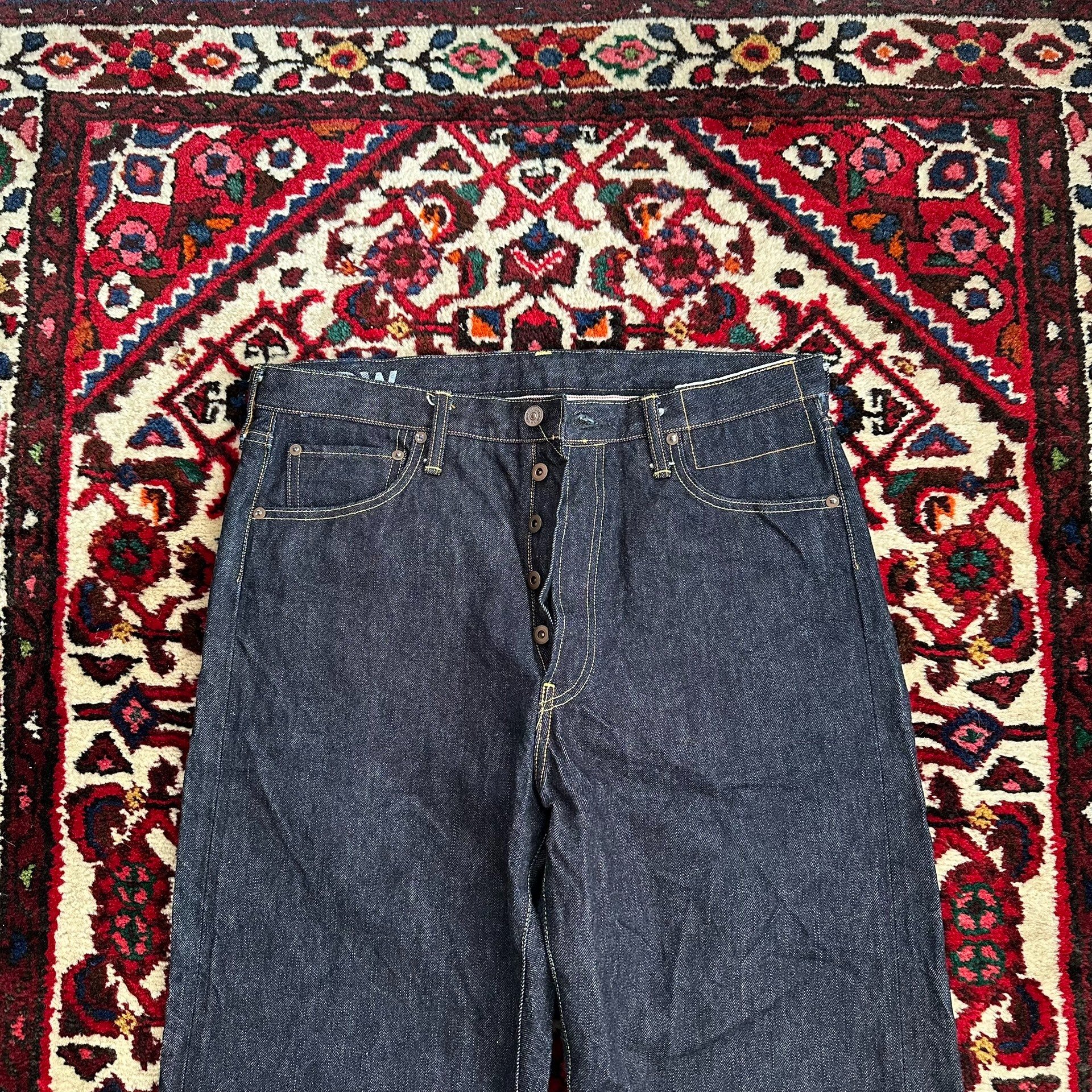 VISVIM 25ss 01 EX WIDE Jeans — back