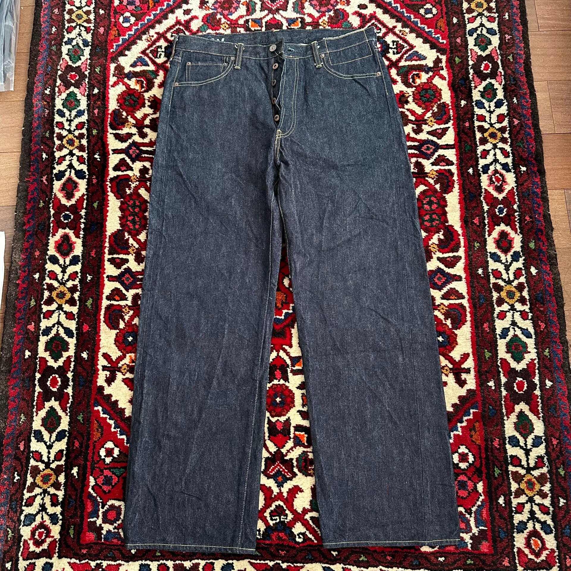 VISVIM 25ss 01 EX WIDE Jeans — front