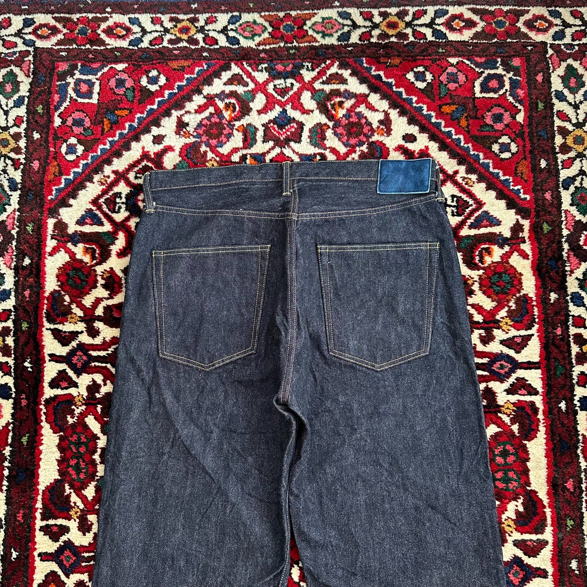 VISVIM 25ss 01 EX WIDE Jeans — label