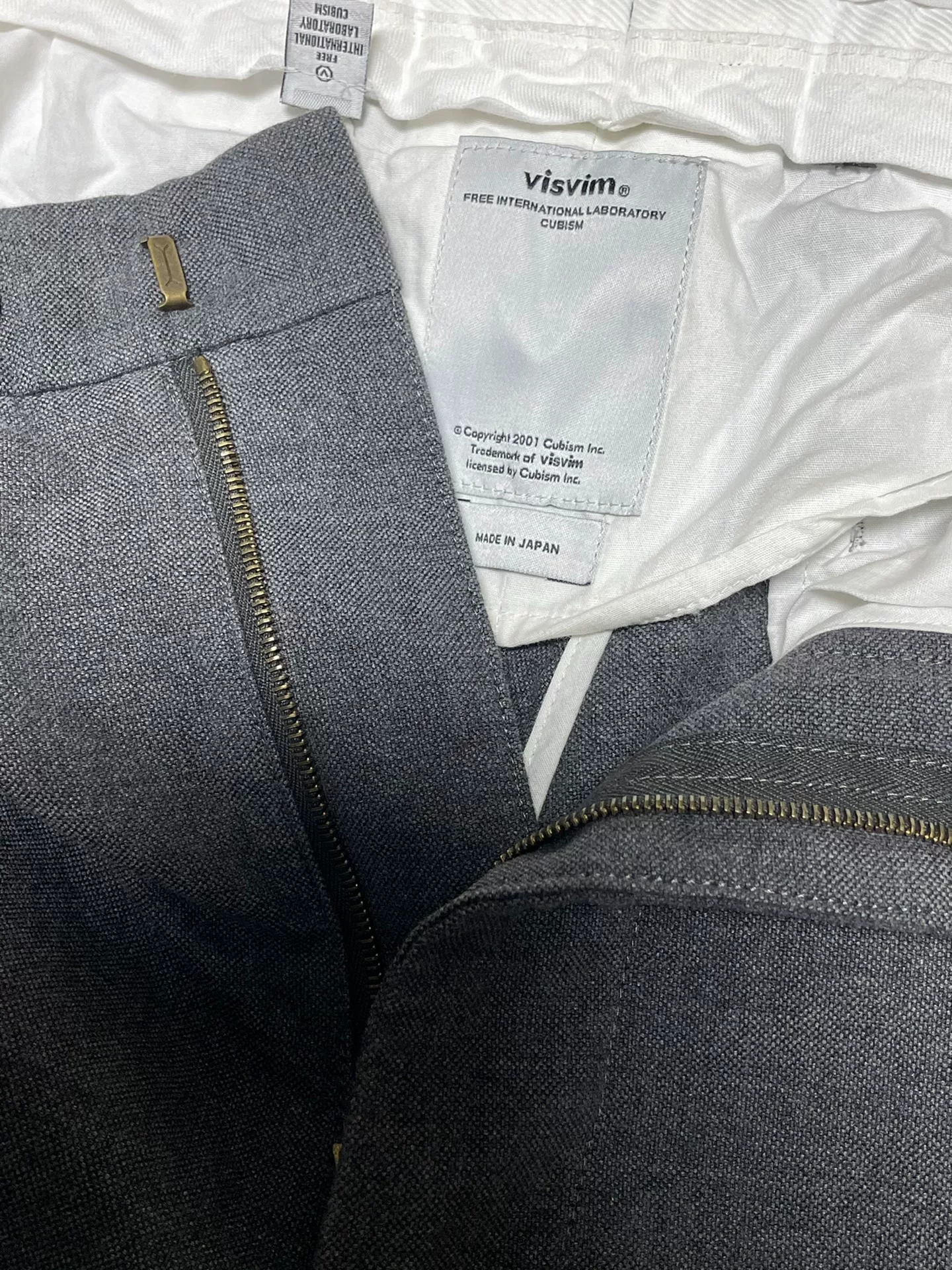 Visvim High-Water Cropped Casual Pants — back