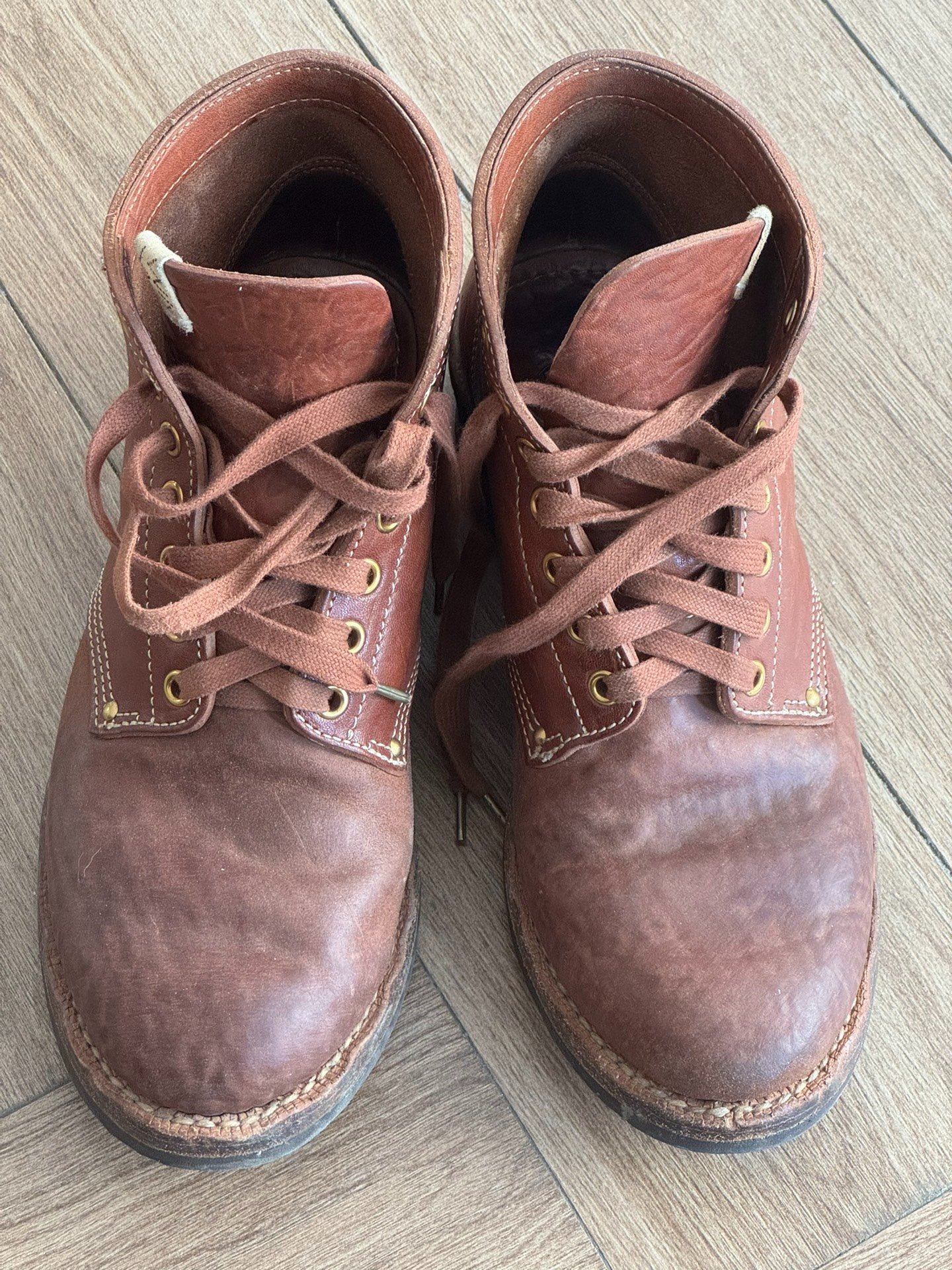 VISVIM Brigadier Boots 23AW — detail