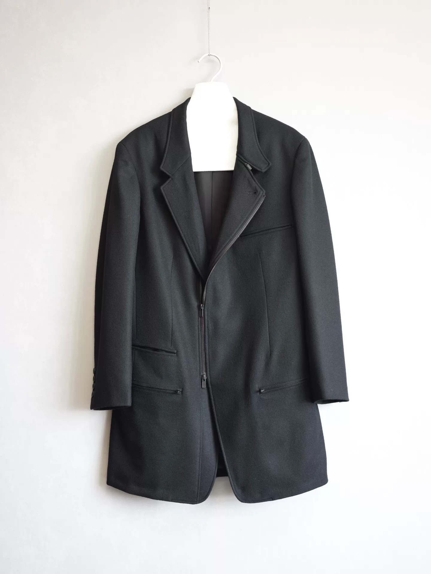 Yohji Yamamoto 23AW Zip Flannel Jacket