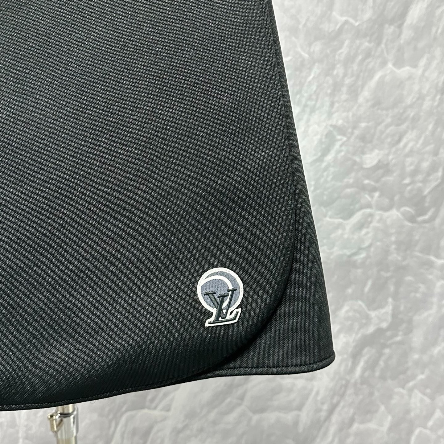 Louis Vuitton Wrap Embroidered A-Line Mini Skirt — detail