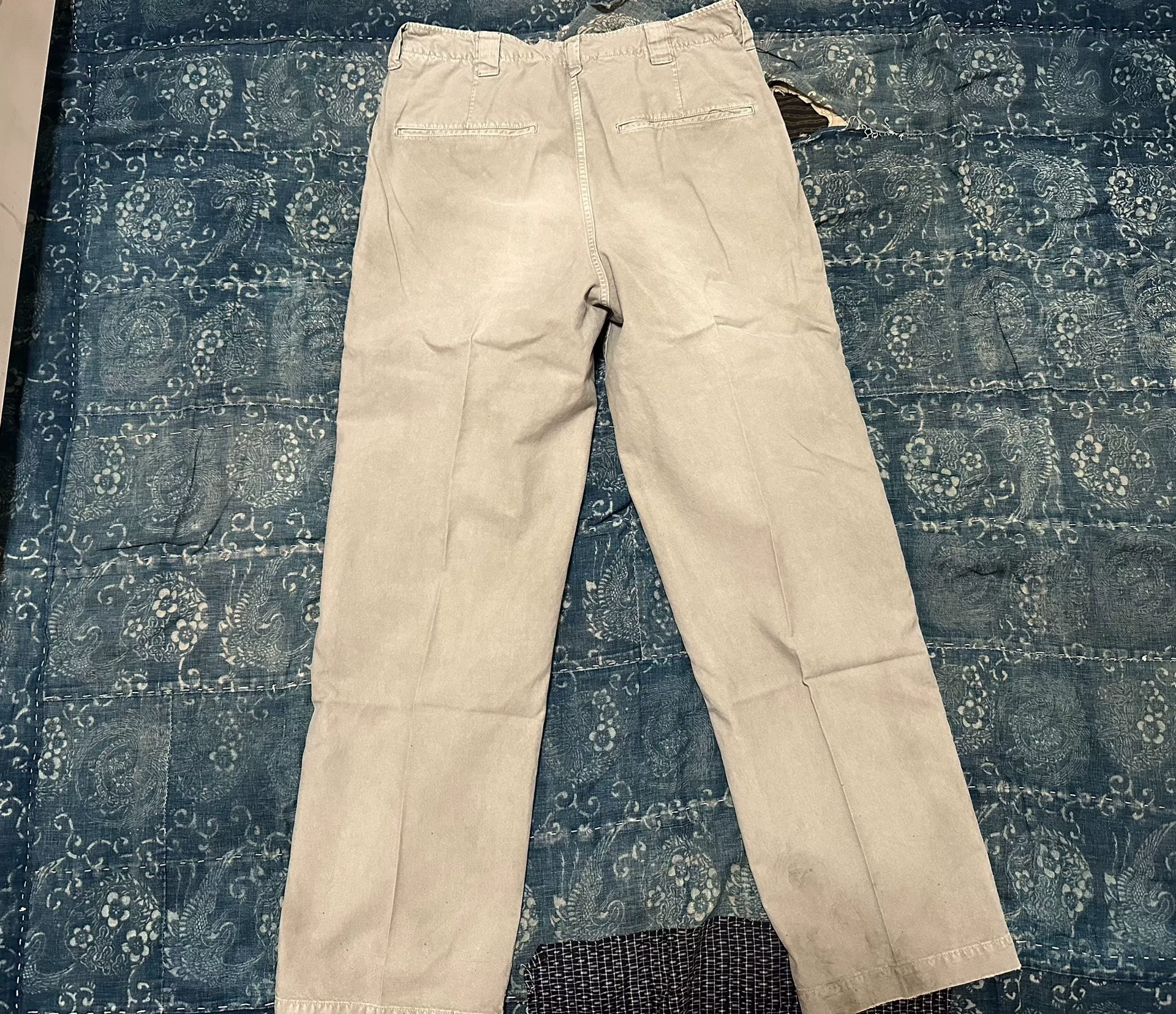 visvim Wide Chino Pants Crash 25SS — front
