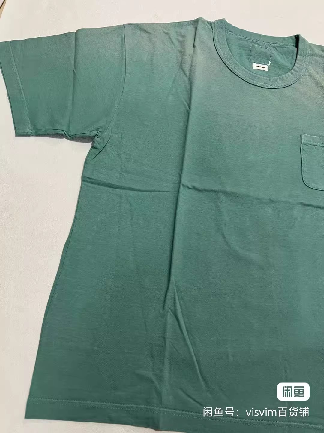 VISVIM JUMBO TEE S/S DMGD MOTORS CLUB — detail