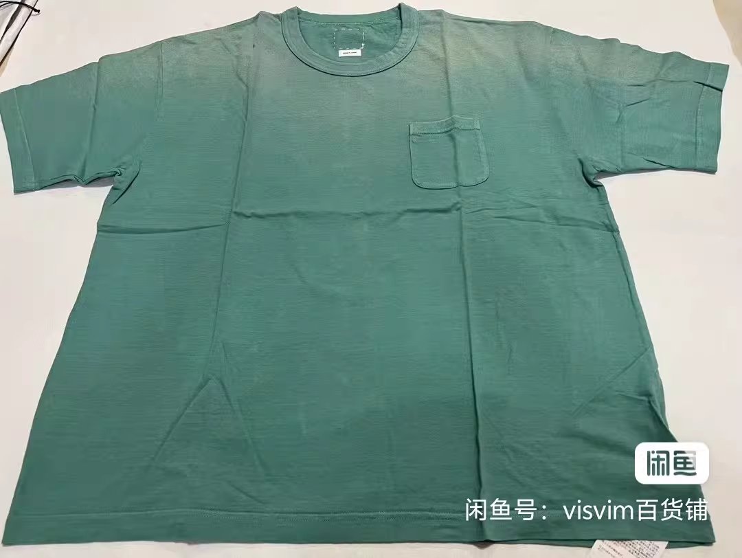 VISVIM JUMBO TEE S/S DMGD MOTORS CLUB — label