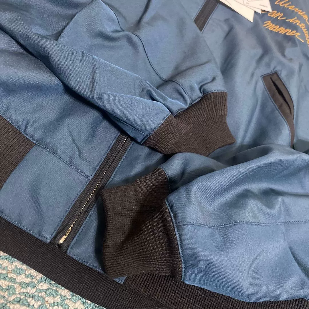 visvim HACKETT SWING TOP Bomber — label