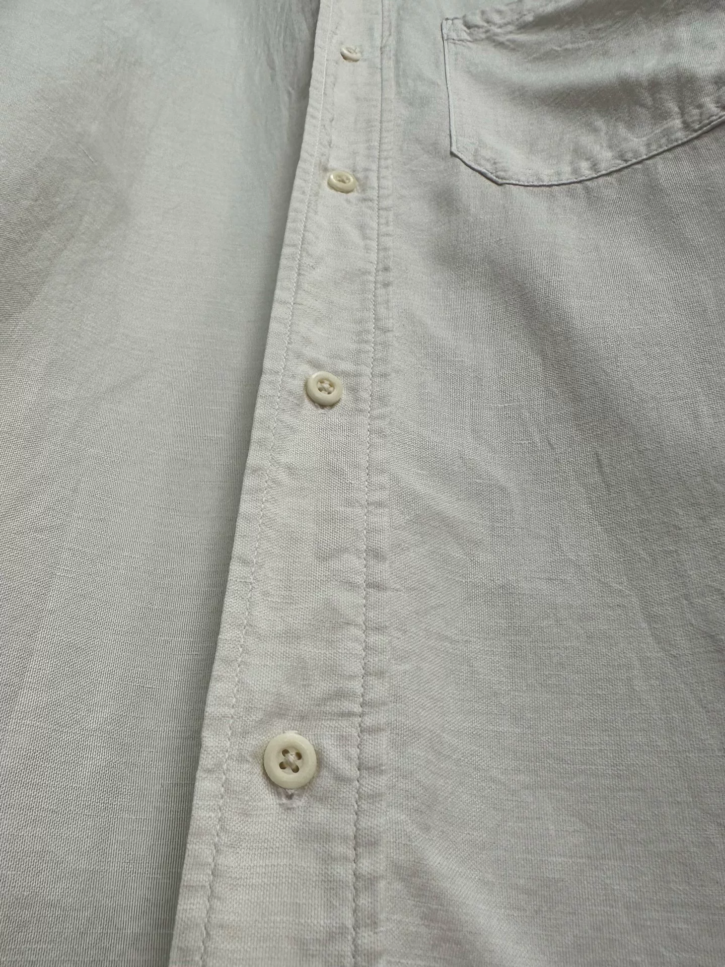 Kaval Vintage Linen Cotton Shirt — label