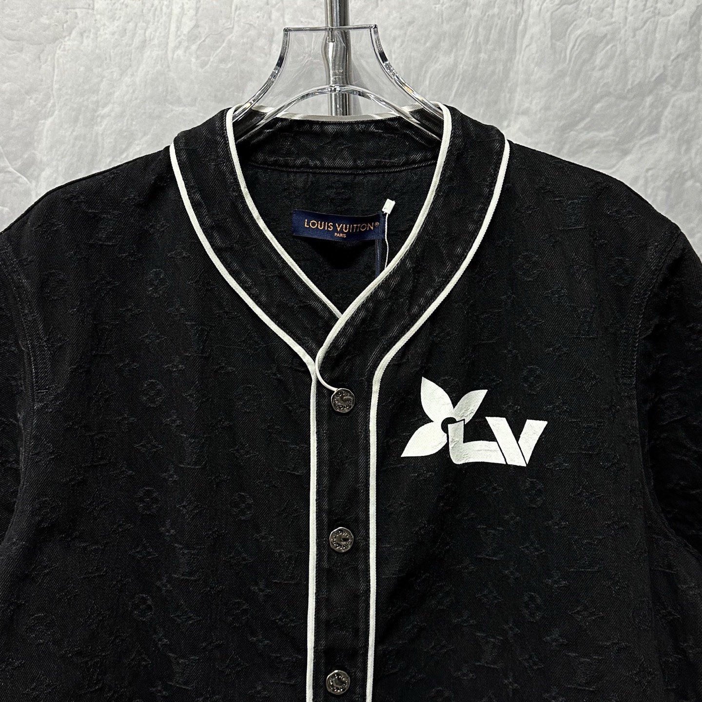 Louis Vuitton Printed Denim Short Sleeve — front