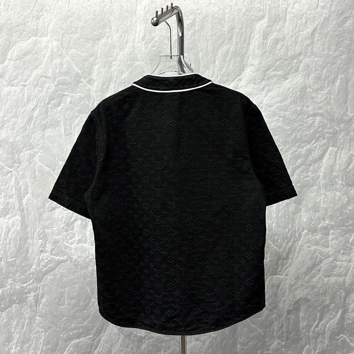 Louis Vuitton Printed Denim Short Sleeve — back