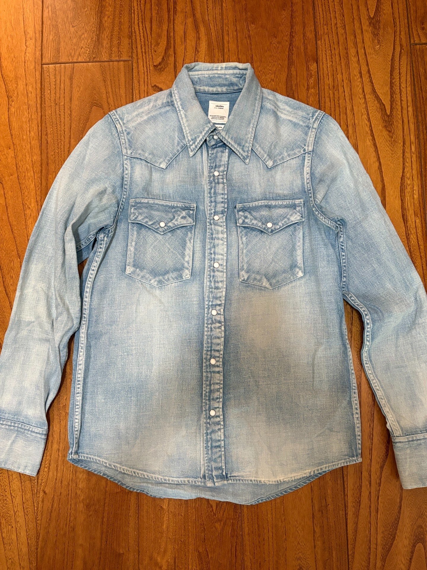 VISVIM Social Sculpture Denim Shirt
