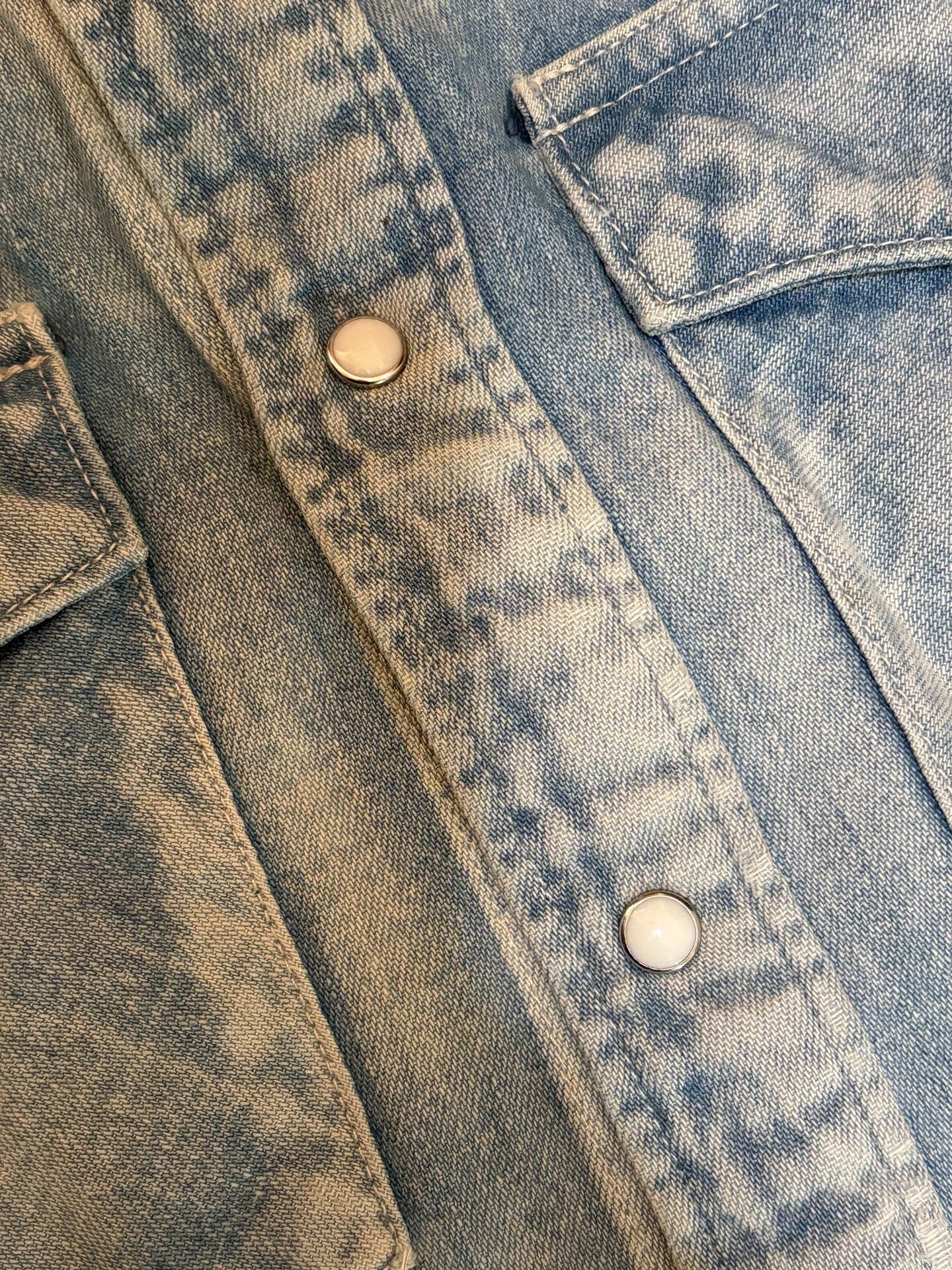 VISVIM Social Sculpture Denim Shirt — back