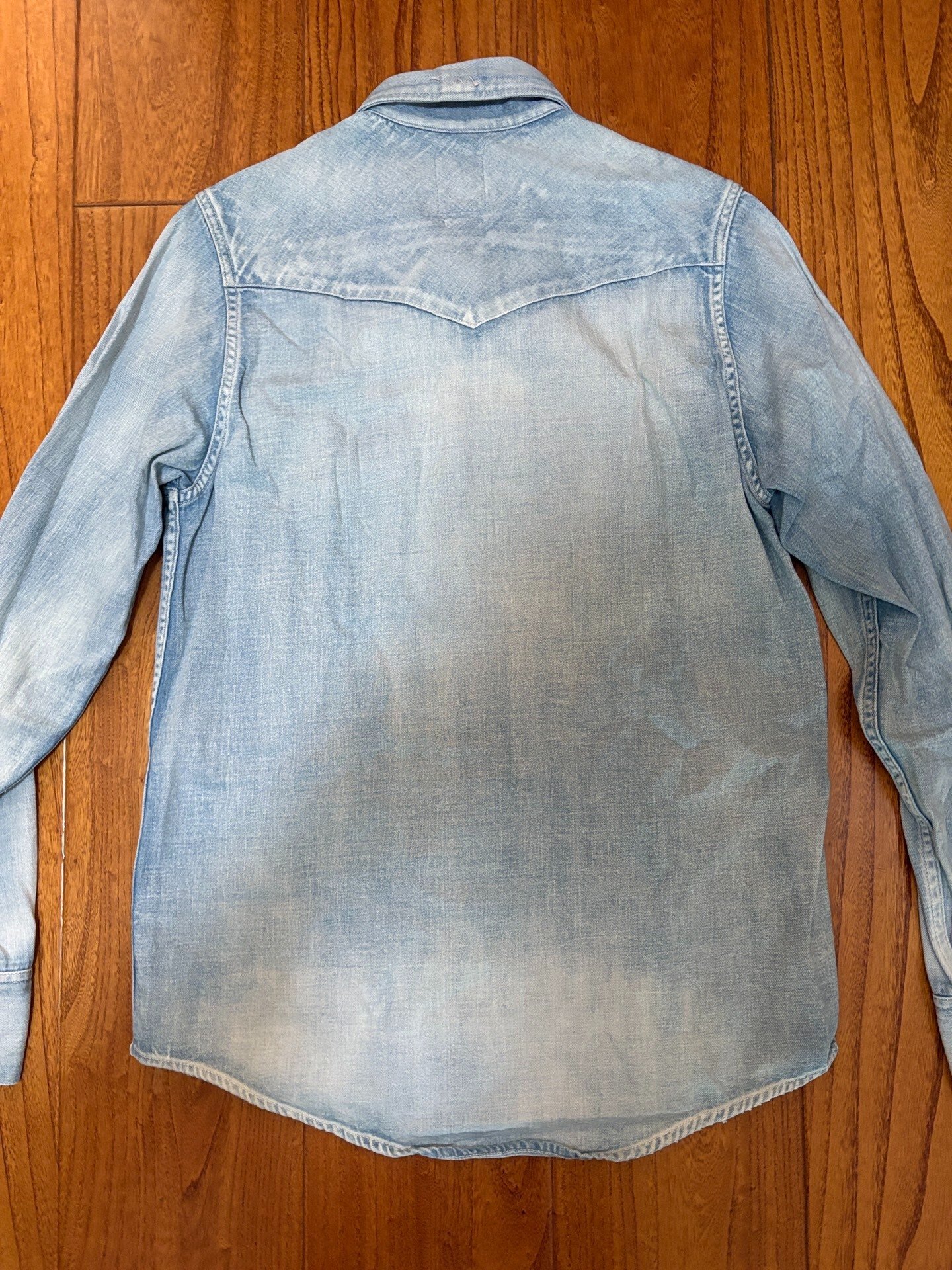 VISVIM Social Sculpture Denim Shirt — front