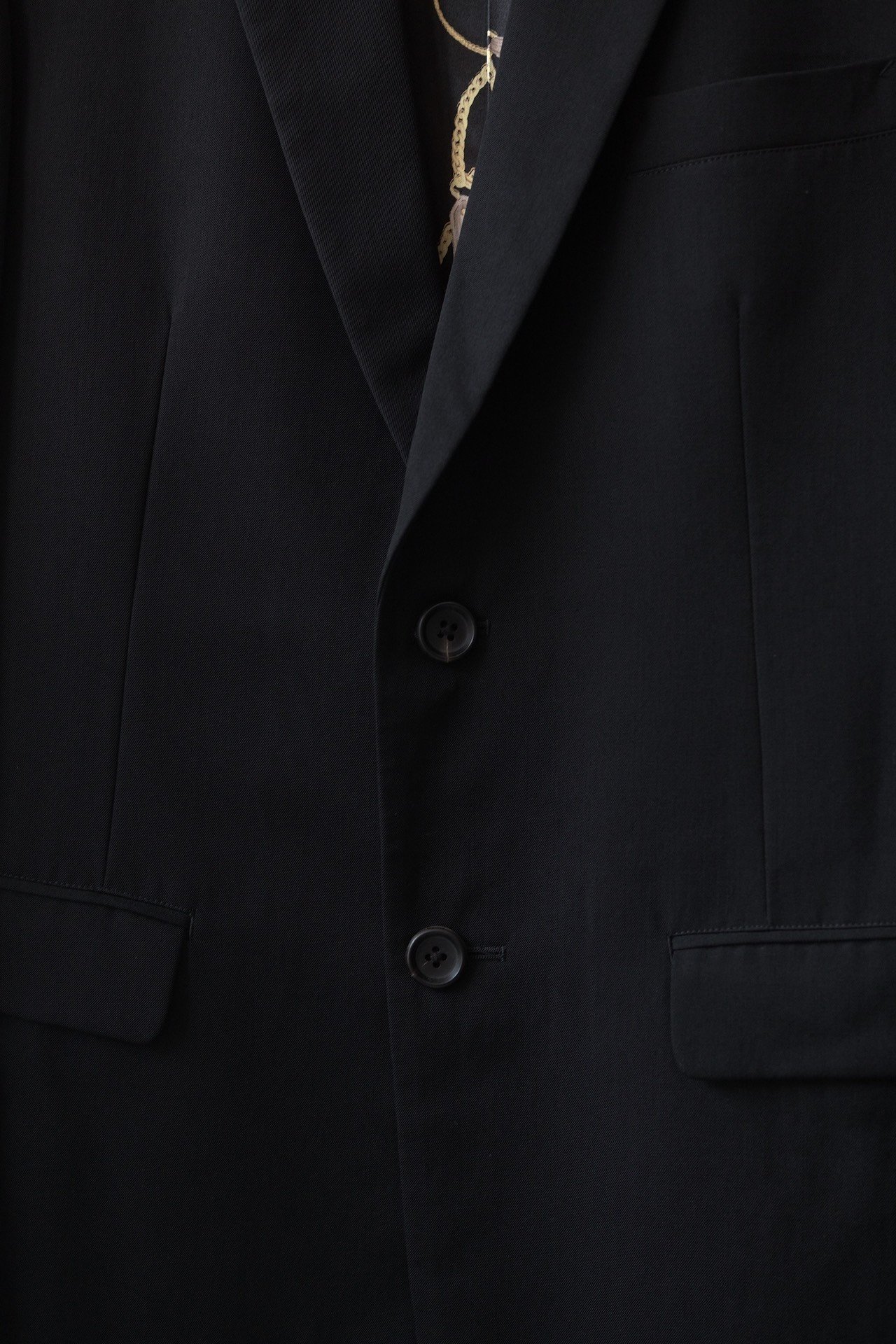 Yohji Yamamoto 17SS Minimalist Suit Jacket — detail