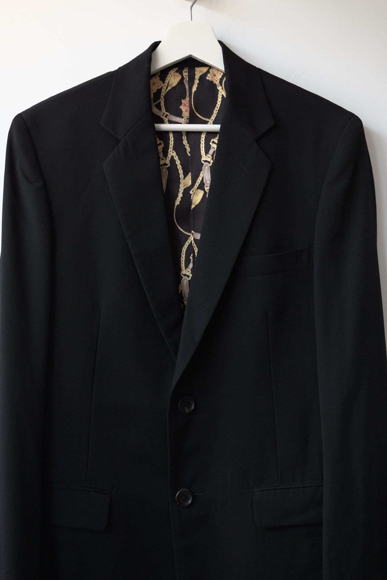 Yohji Yamamoto 17SS Minimalist Suit Jacket — front