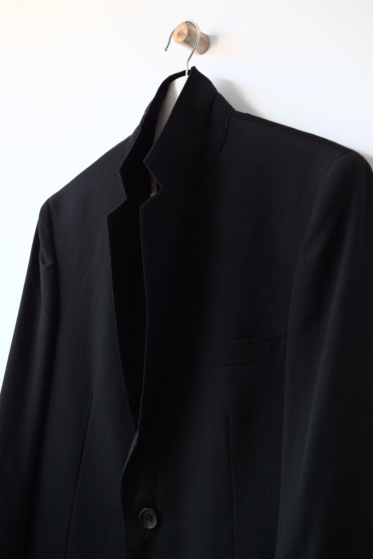 Yohji Yamamoto 17SS Minimalist Suit Jacket — label