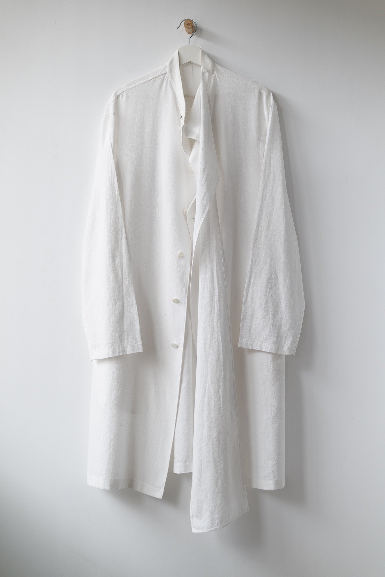 Yohji Yamamoto Pour Homme 21SS Scarf Coat — back