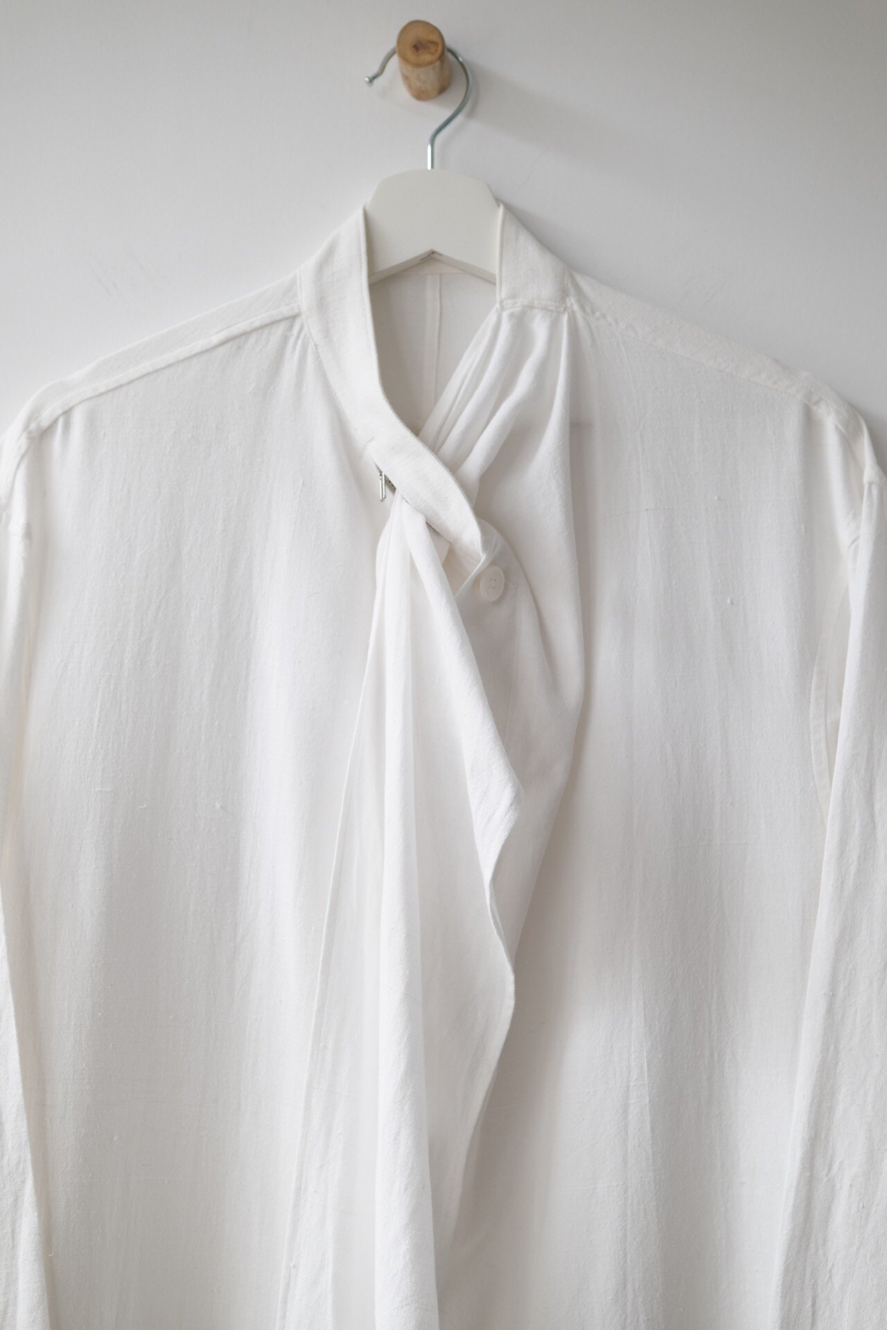 Yohji Yamamoto Pour Homme 21SS Scarf Coat — front