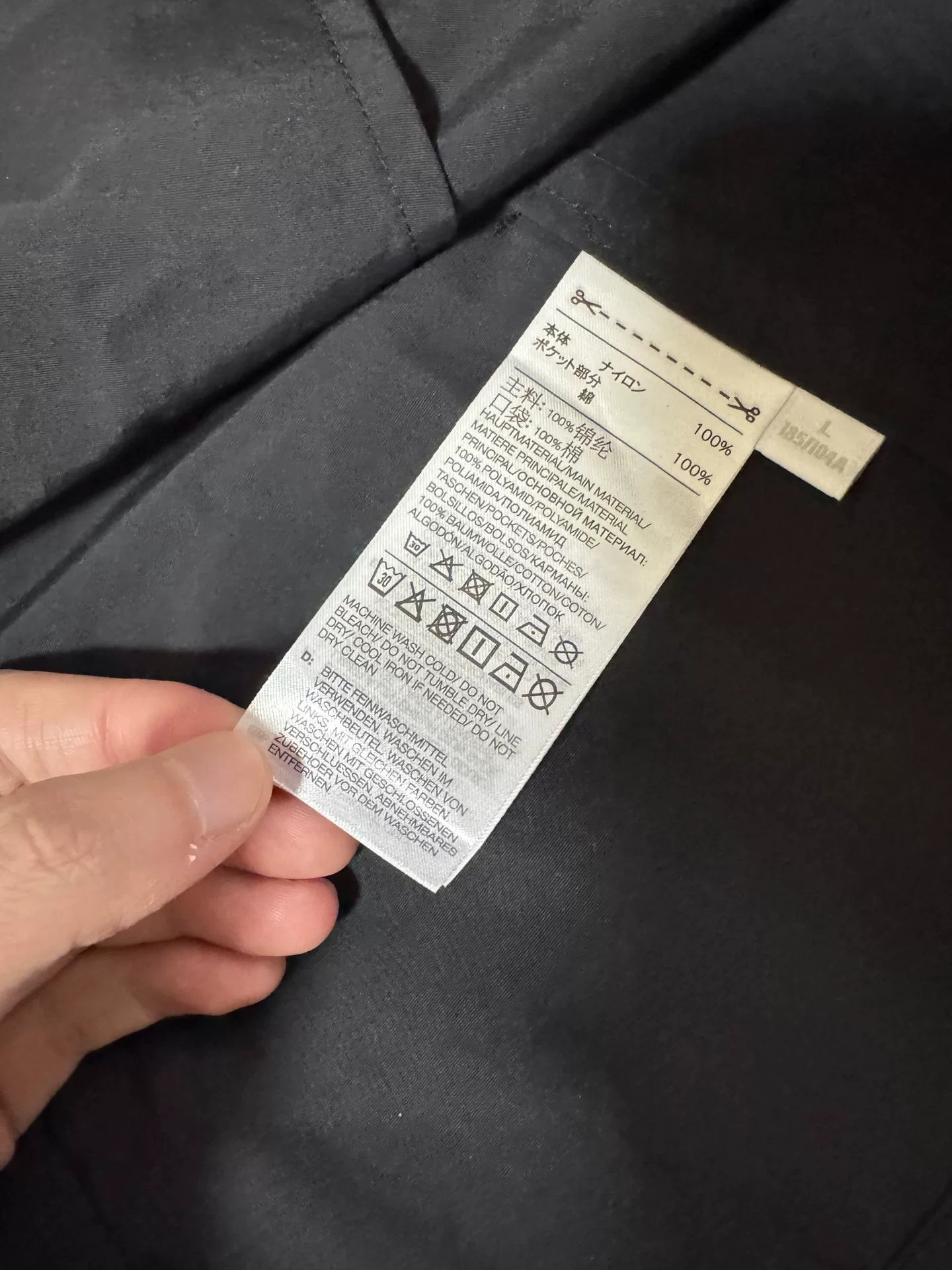 Yohji Yamamoto Y-3 Adidas Black Blazer — back